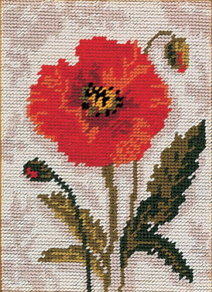 Poppy Tapestry Kit - Anchor MR911