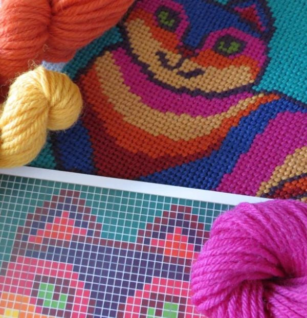 Rainbow Cat Tapestry Kit - Sew Inspiring