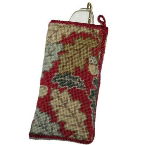 Red Acorn Glasses Case Tapestry Kit - Cleopatra's Needle