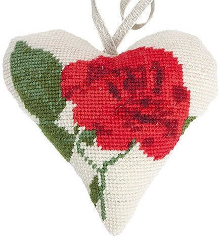 Rose Heart Tapestry Kit - Cleopatra's Needle