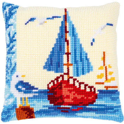 Sailboat CROSS STITCH TAPESTRY Kit, Vervaco PN-0183156