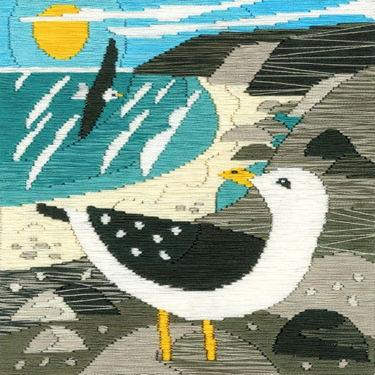 Seagulls Long Stitch Kit - Bothy Threads