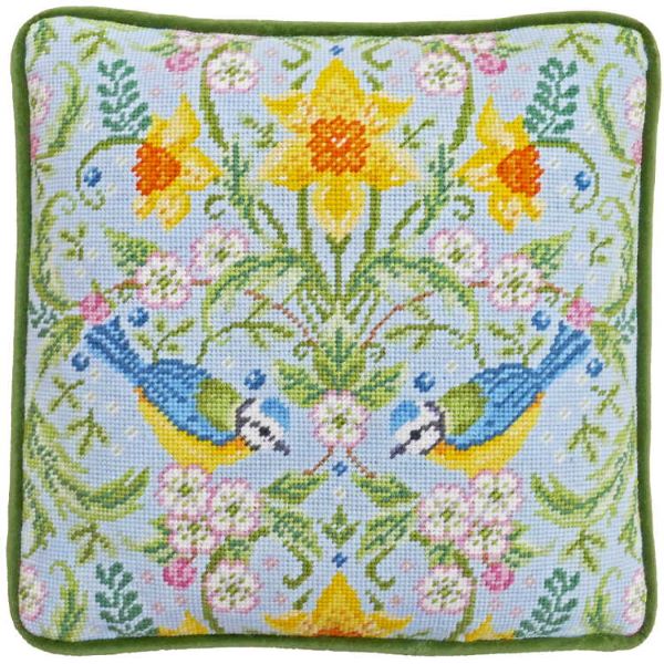 Spring Bluetits Tapestry Kit - Bothy Threads