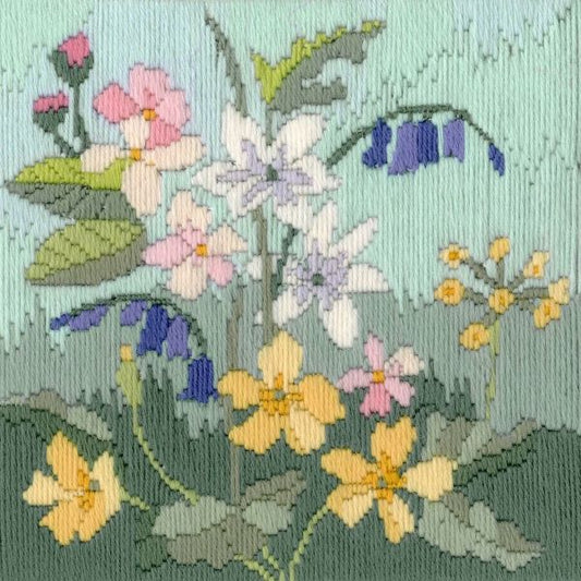 Spring Season Long Stitch Kit - Derwentwater Designs LSS01