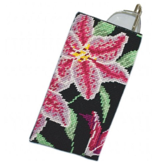 Stargazer Lily Glasses Case Tapestry Kit - Cleopatra's Needle