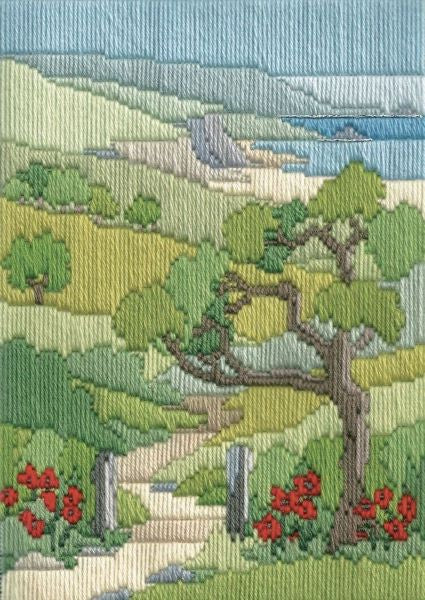 Summer Walk Long Stitch Kit - Derwentwater Designs MLS22