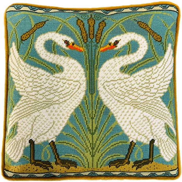 Swan, Rush and Iris Tapestry Kit - Bothy Threads