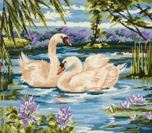 Swans Tapestry Kit - Anchor MR340