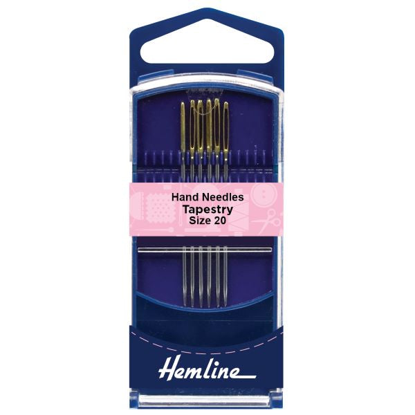 Tapestry Needles - Premium Gold Eye Tapestry Needles - sizes 20