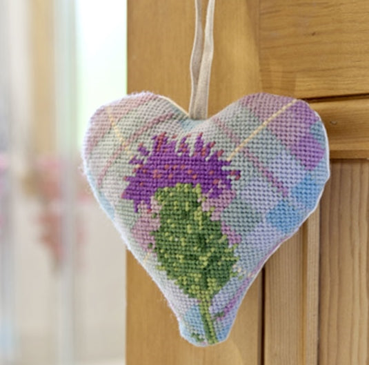 Thistle Heart Tapestry Kit - Cleopatra's Needle