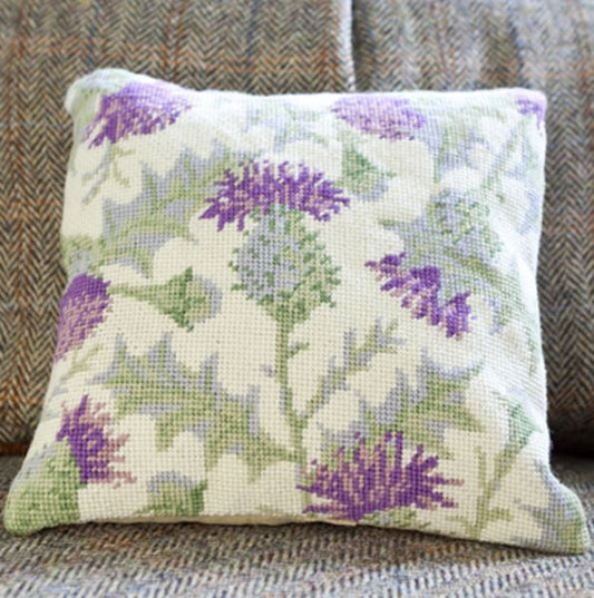 Thistle Tapestry Kit, Herb Pillow - Cleopatra's Needle