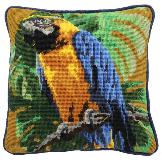 Parrot Tapestry Kit (Ochre) - Cleopatra's Needle