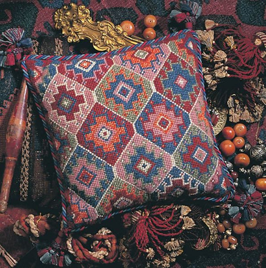 Turkish Kelim Tapestry Kit, Needlepoint Kit - Glorafilia