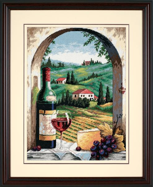 Tuscan View Tapestry Kit - Dimensions Needlepoint