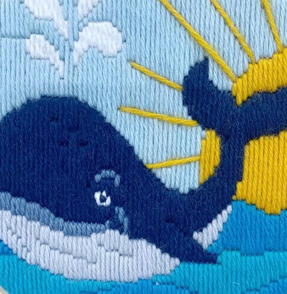 Whale Song Long Stitch Kit - Needleart World