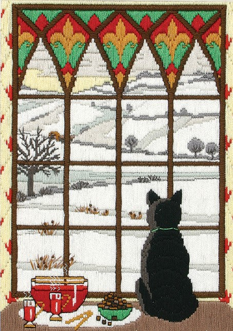 Winter Through the Window Long Stitch Kit - Anchor