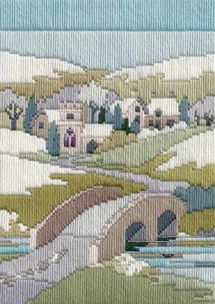 Winter Walk Long Stitch Kit - Derwentwater Designs MLS24