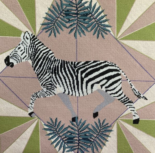 Zebra Tapestry Kit, Classic Wild Things - Appletons (12 holes per inch)
